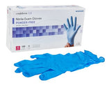 Nitrile Exam Glove NonSterile Blue Powder Free Textured Fingertips